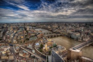 england, Houses, Rivers, Bridges, Sky, London, Megapolis, Hdr, From, Above, Cities