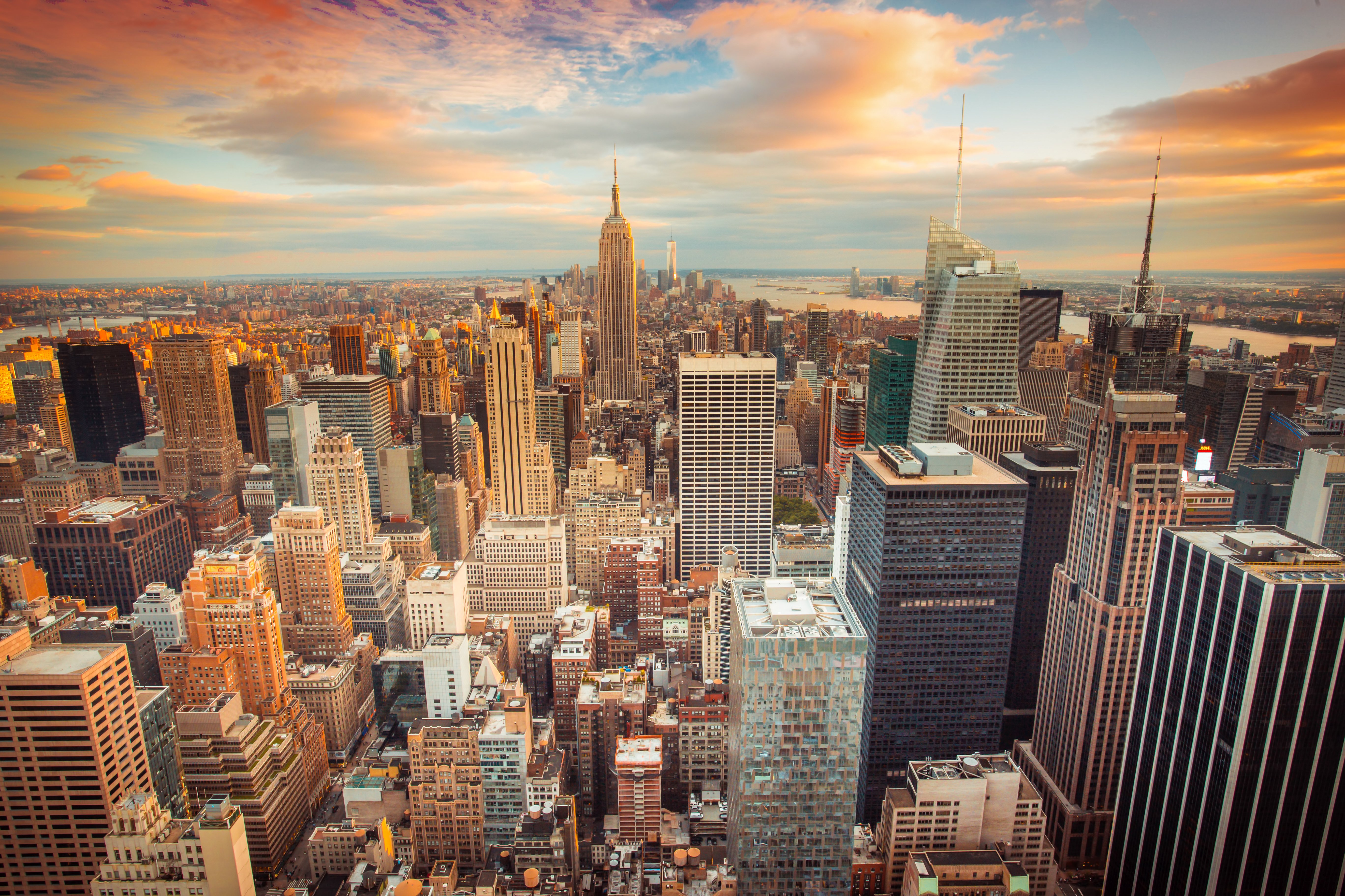 houses, Usa, Megapolis, New, York, City, Cities Wallpaper