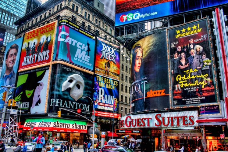 houses, Usa, Street, New, York, City, Advertising, Cities HD Wallpaper Desktop Background