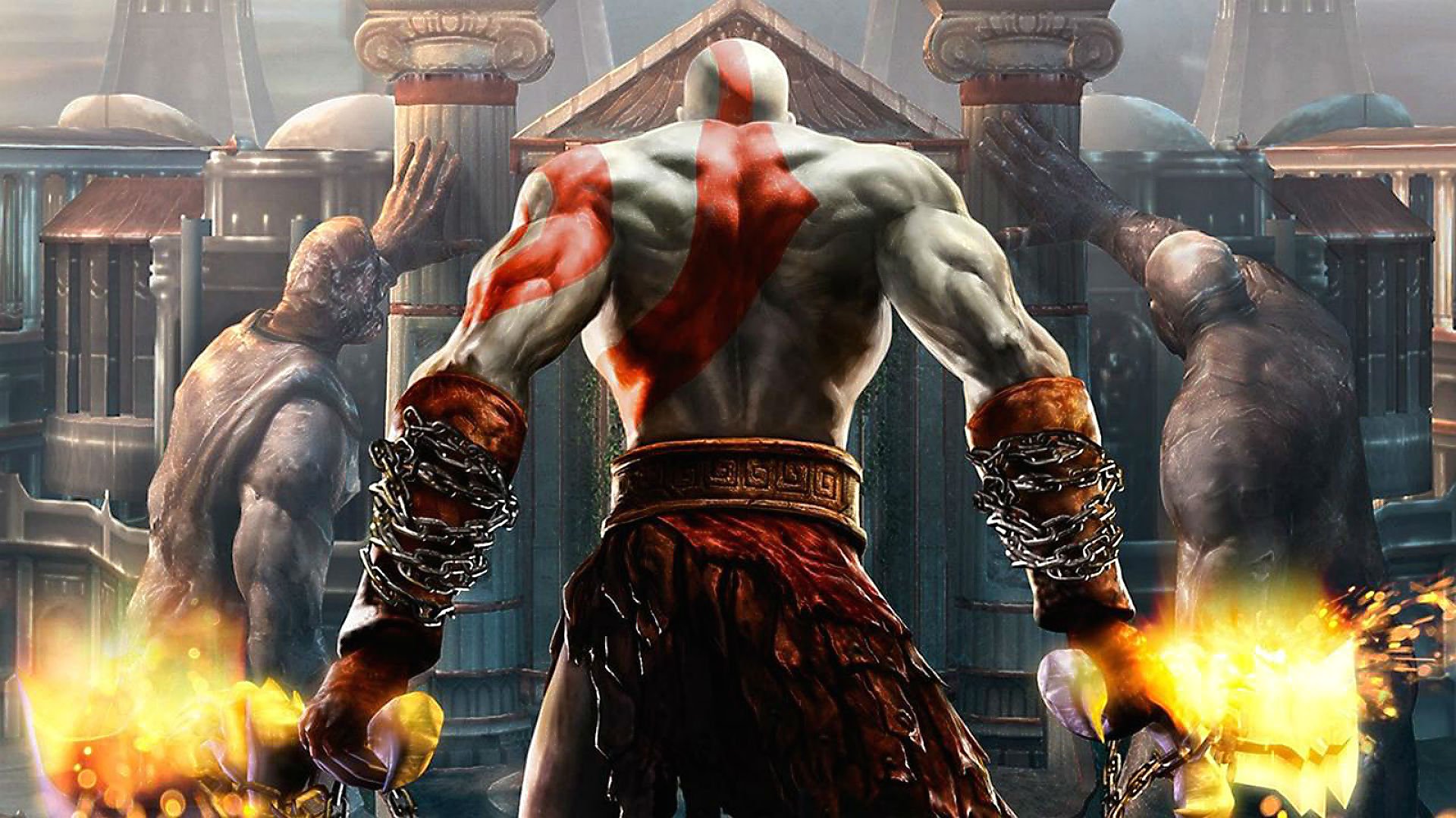 god, Of, War, Fighting, Warrior, Action, Fantasy, Action, Adventure Wallpaper