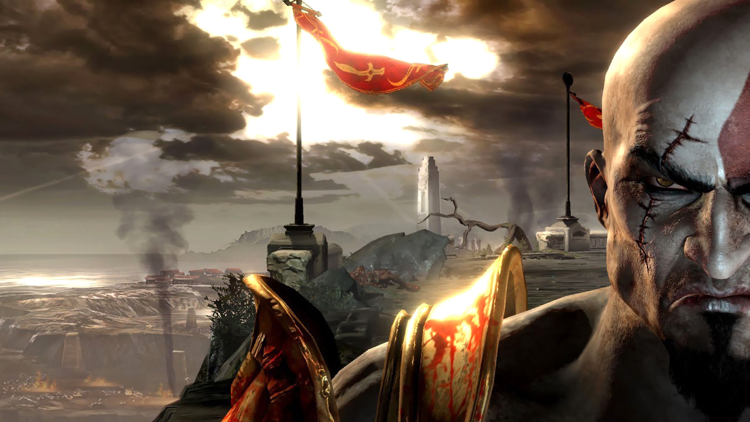 god, Of, War, Fighting, Warrior, Action, Fantasy, Action, Adventure Wallpaper