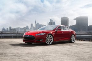2013, Tesla, Model s, P85, Cars, Red, Electric