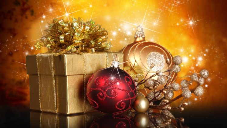adornos, Navidad, Regalo HD Wallpaper Desktop Background