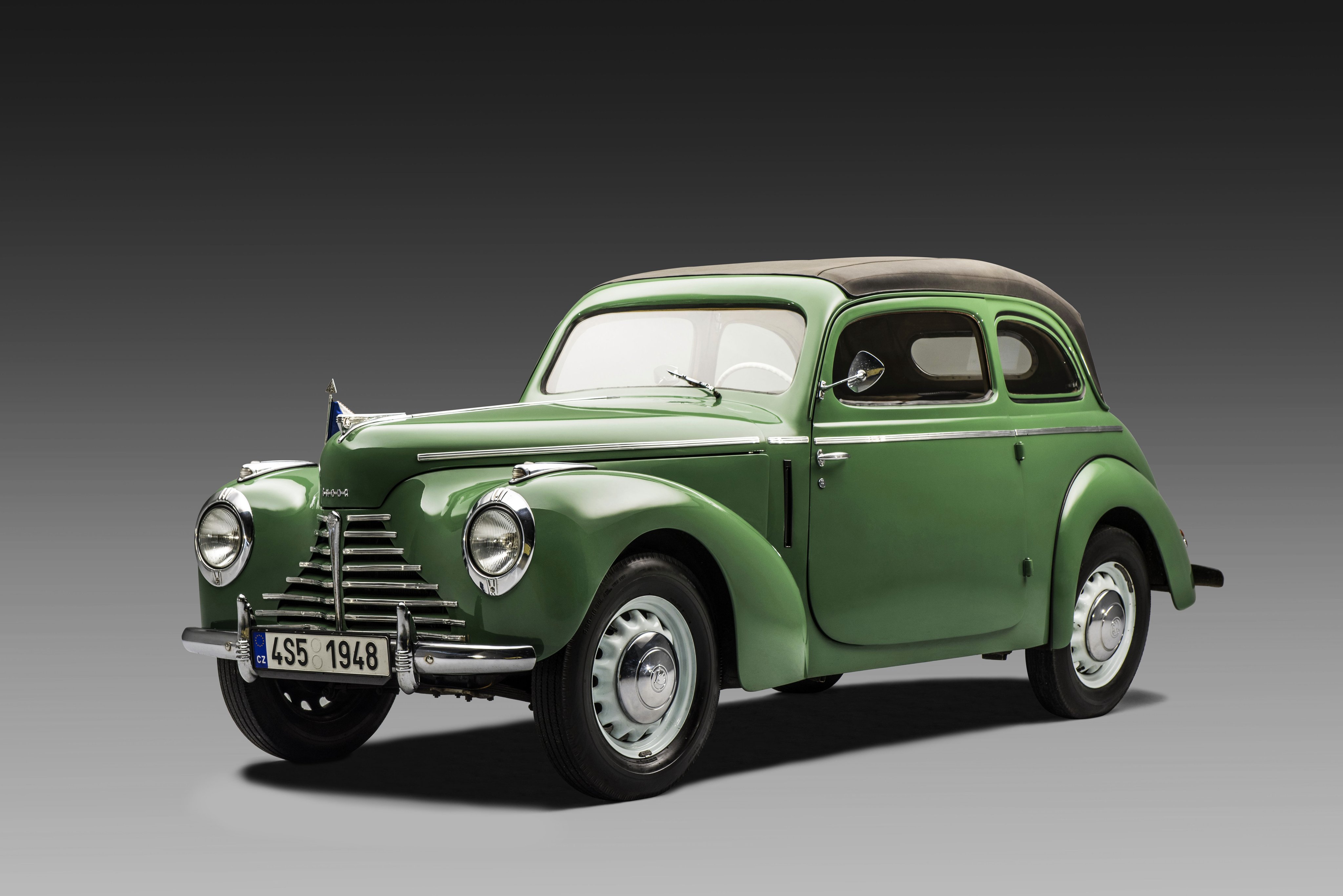 1946 51, Skoda, 1101, Tudor, Cabriolet, Type 938, Retro Wallpaper