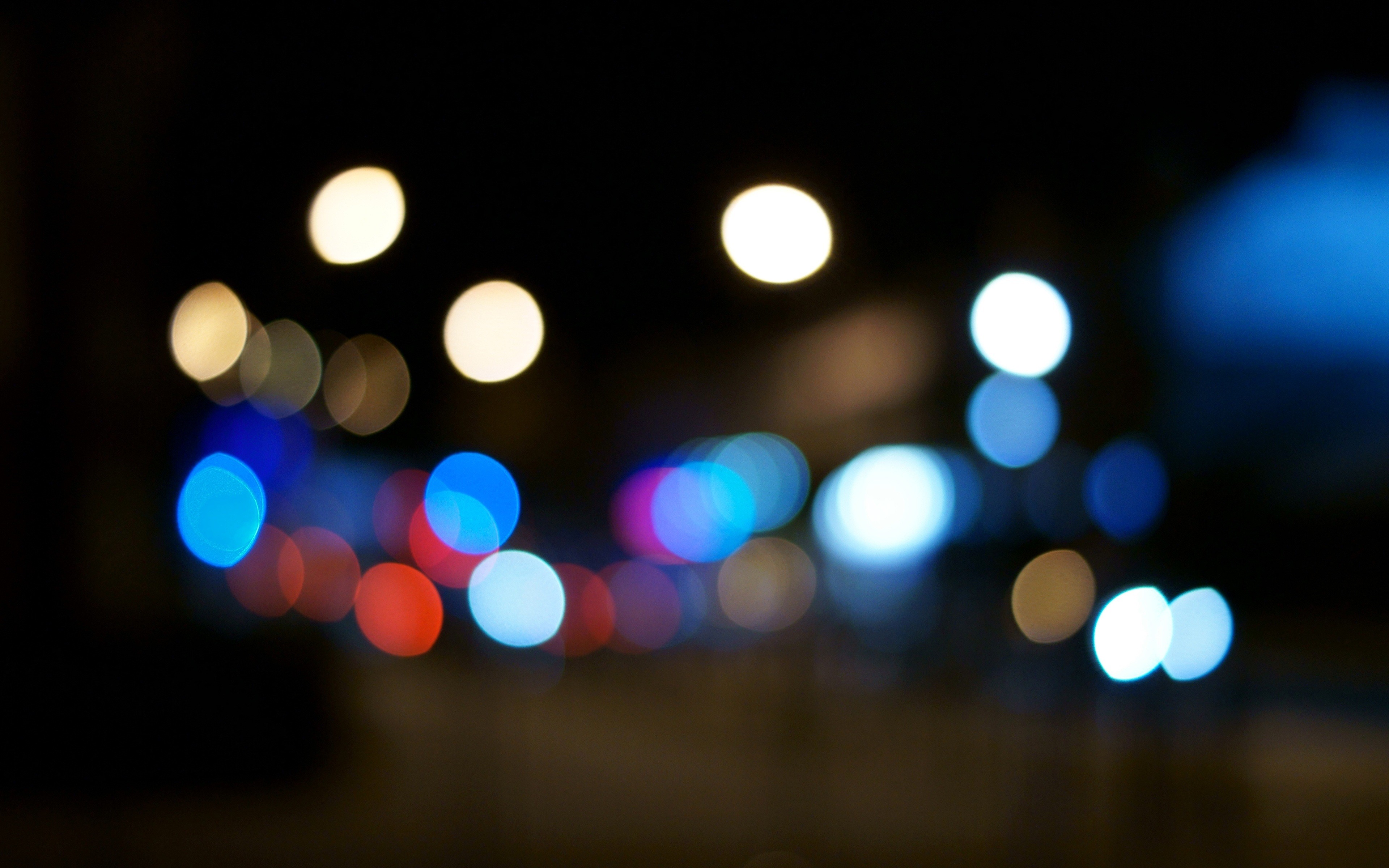 night, Bokeh, Light, Bulbs, Orbs, Out, Of, Focus Wallpapers HD / Desktop  and Mobile Backgrounds