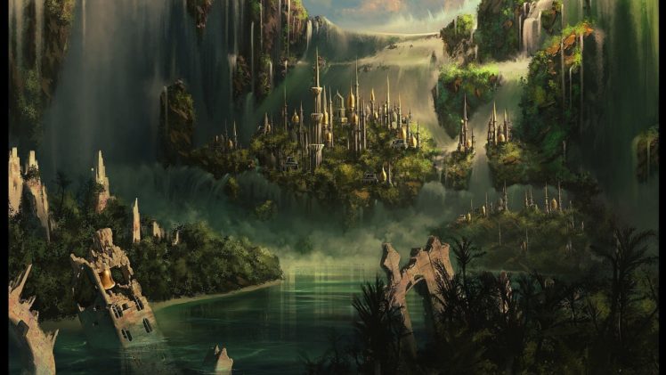 fantasy, Adventure, Kingdom, Kingdoms, Art, Artwork, Artistic HD Wallpaper Desktop Background