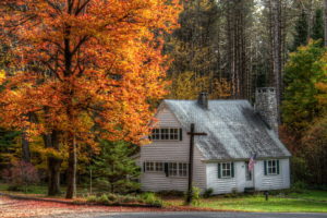 houses, Autumn, Marshfield, Trees, Cities, Hdr