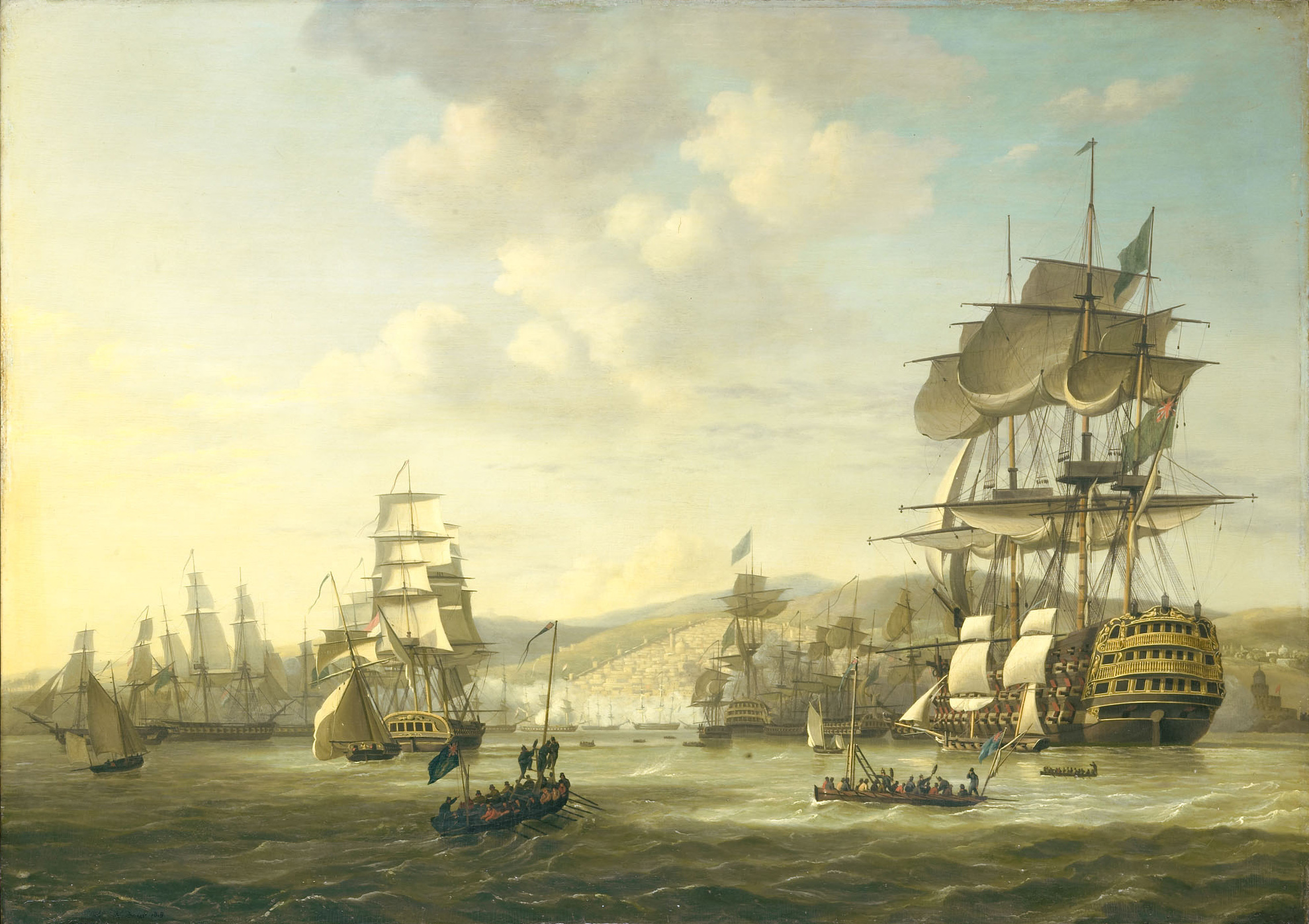 ship, Schooner, Sail, Ship, Boats, Painting Wallpaper