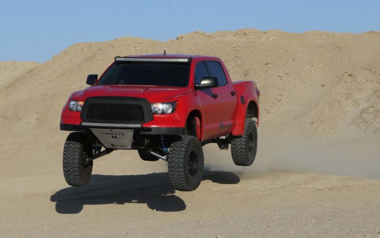 2007, Toyota, Tundra, Sr5, Crewmax, Offroad, 4×4, Custom, Truck, Pickup HD Wallpaper Desktop Background