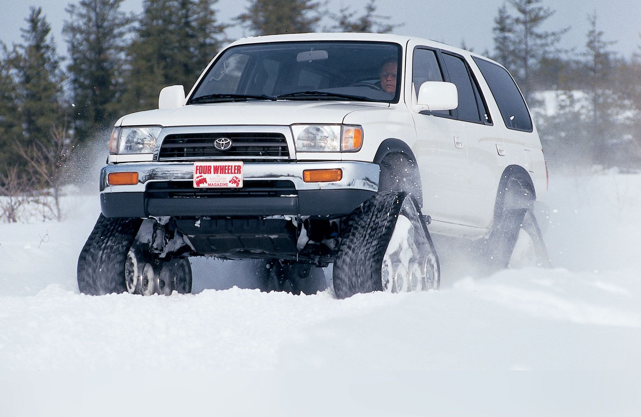 1997, Toyota, 4runner, Tracks, Offroad, 4x4, Custom, Truck, Suv Wallpaper