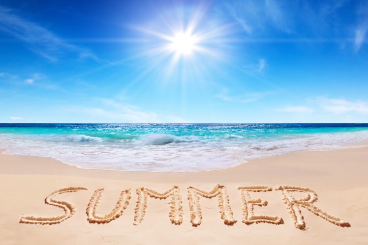 sea, Summer, Sky, Beach, Nature HD Wallpaper Desktop Background