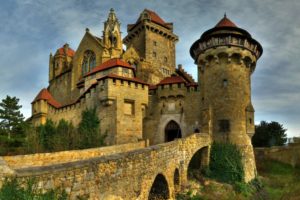 castillo, Medieval, Austria, Arquitectura