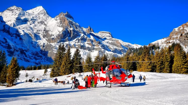 mountains, Switzerland, Snow, Alps, Nature, Helicopter HD Wallpaper Desktop Background