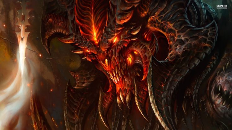 fantasy, Monster, Fire, Devi HD Wallpaper Desktop Background