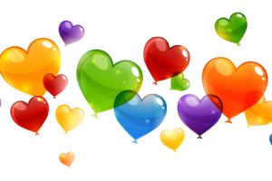 art, Balloons, Birthday, Blue, Colored, Colorful, Green, Hearts, Orange, Purple, Red, Texture, Vector