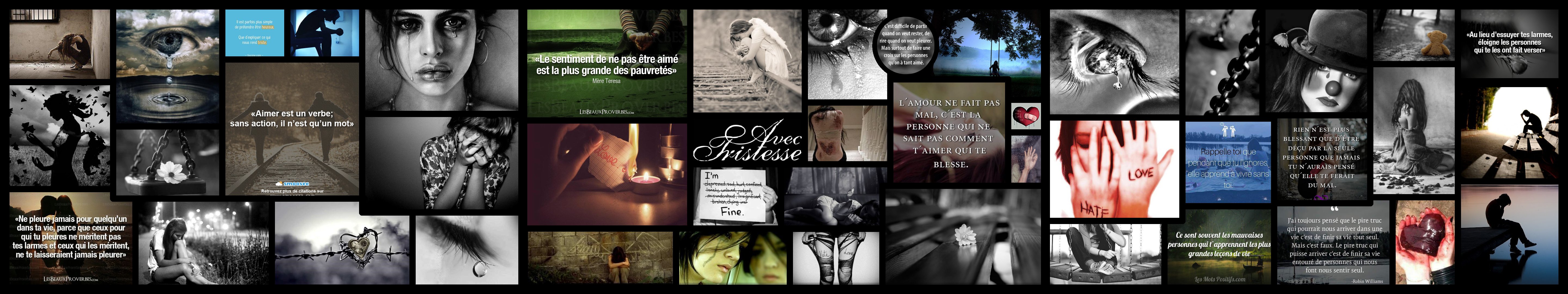 mosaic, Sad, Triste, Sadness, Tristesse Wallpaper