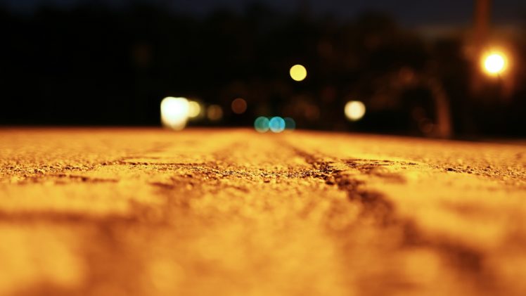 macro, Road, Roads, Bokeh HD Wallpaper Desktop Background