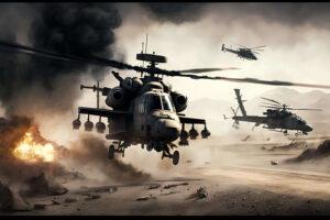 Battlefield Wallpaper, Military Helicopter, Army, Battle, War, Explosion