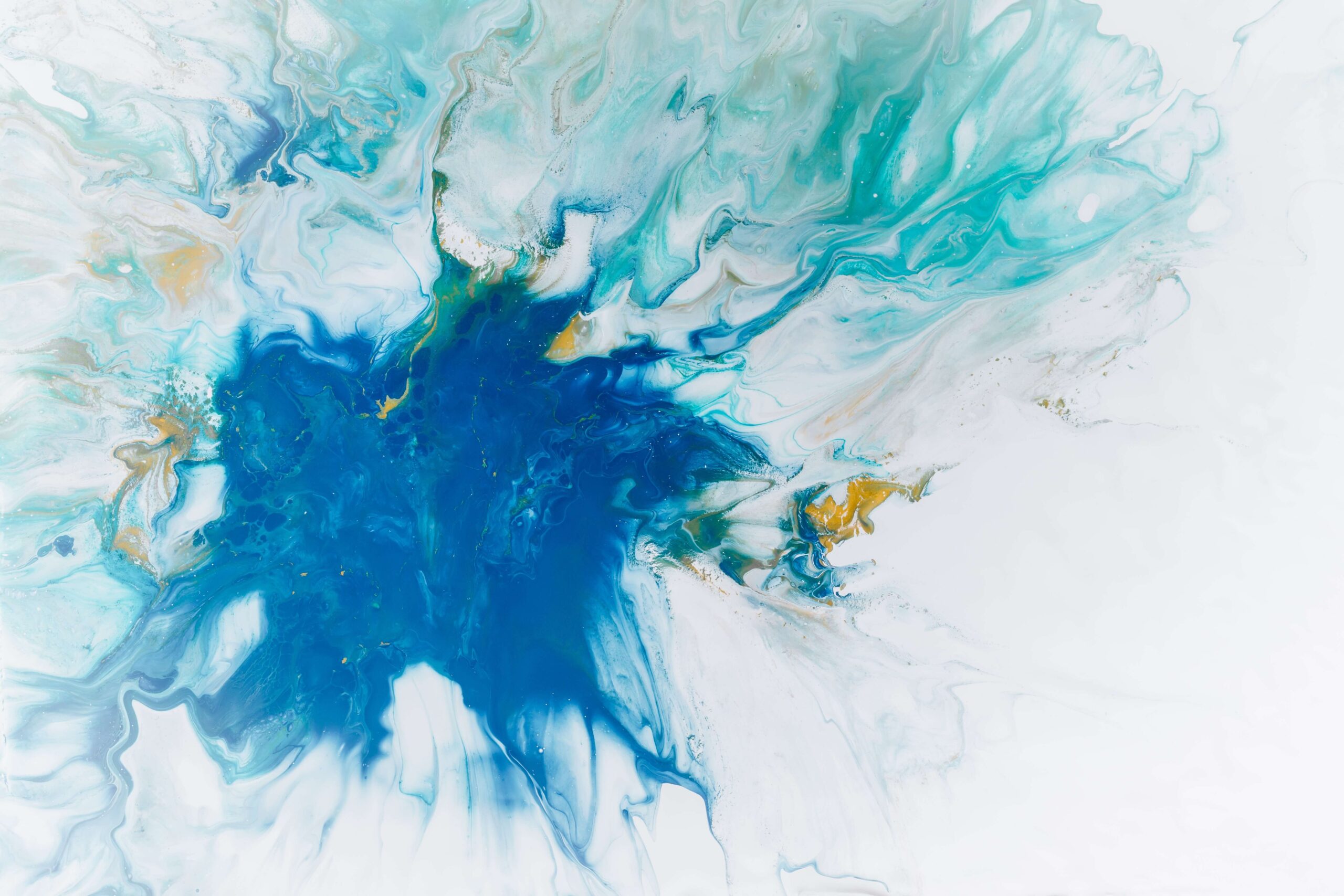 HD Asbtract Wallpaper, HD Blue Wallpapers, Acrylic Paint, Splash, Abstract Art Wallpaper