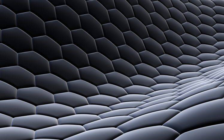 Abstract Hexagon Texture HD Wallpaper Desktop Background