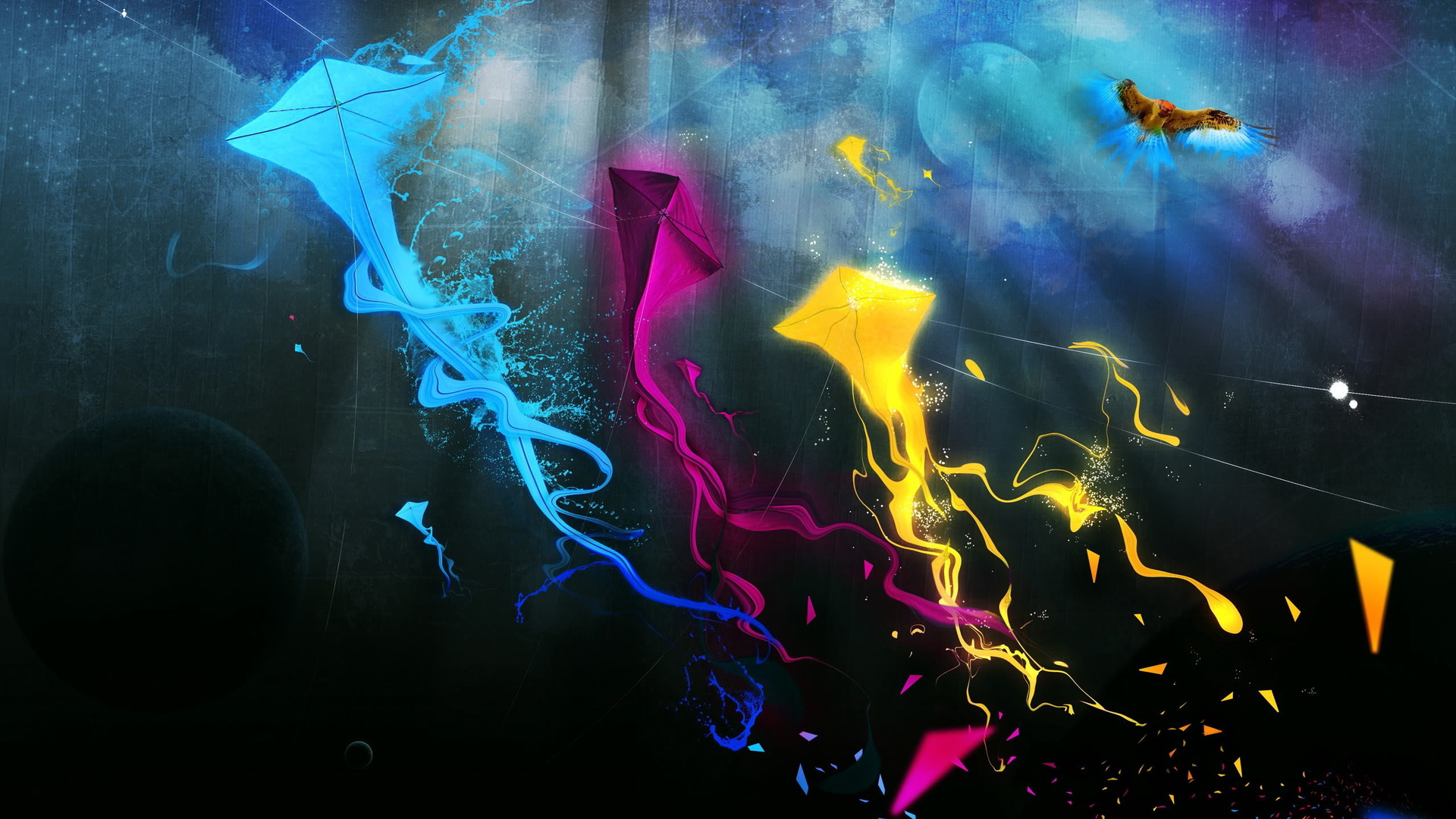 Abstract Paint Images Wallpaper Full HD Wallpaper