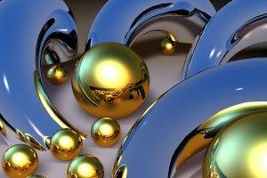 Abstract Reflective Spheres