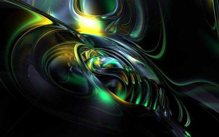 Abstract Reflective Structure HD Wallpaper Desktop Background