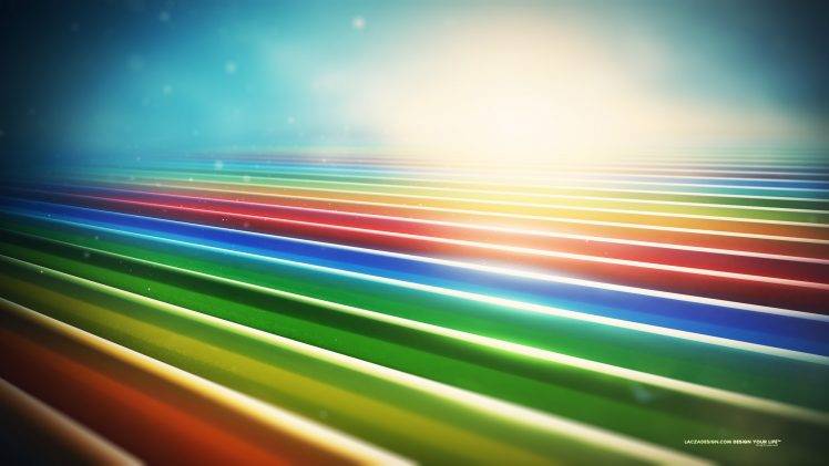 Colorful Fields HD Wallpaper Desktop Background