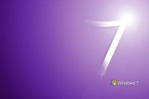 Windows 7 Purple Wallpaper HD