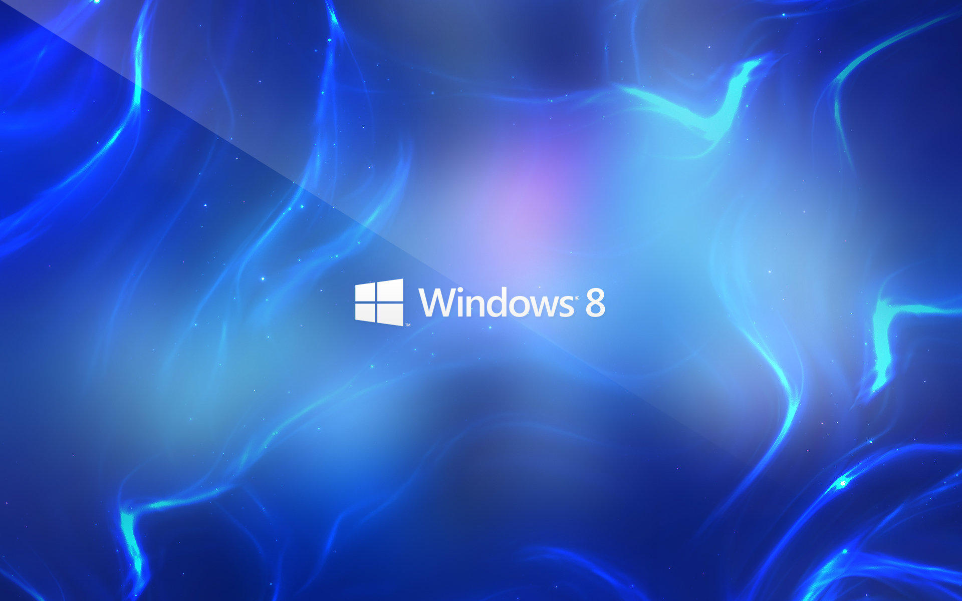 Windows 8 Blue Wallpaper