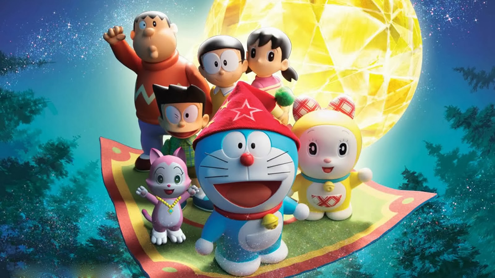 Doraemon Anime 3D Wallpaper