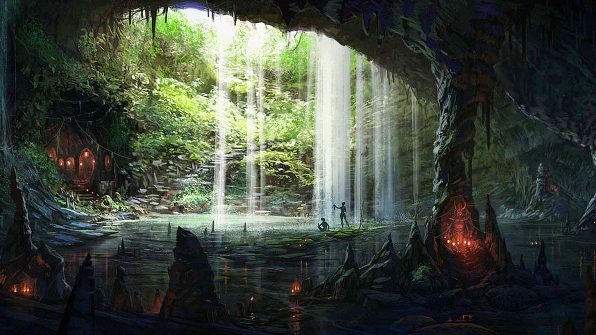 3D Cave Picturebook Wallpapers HD / Desktop and Mobile ...