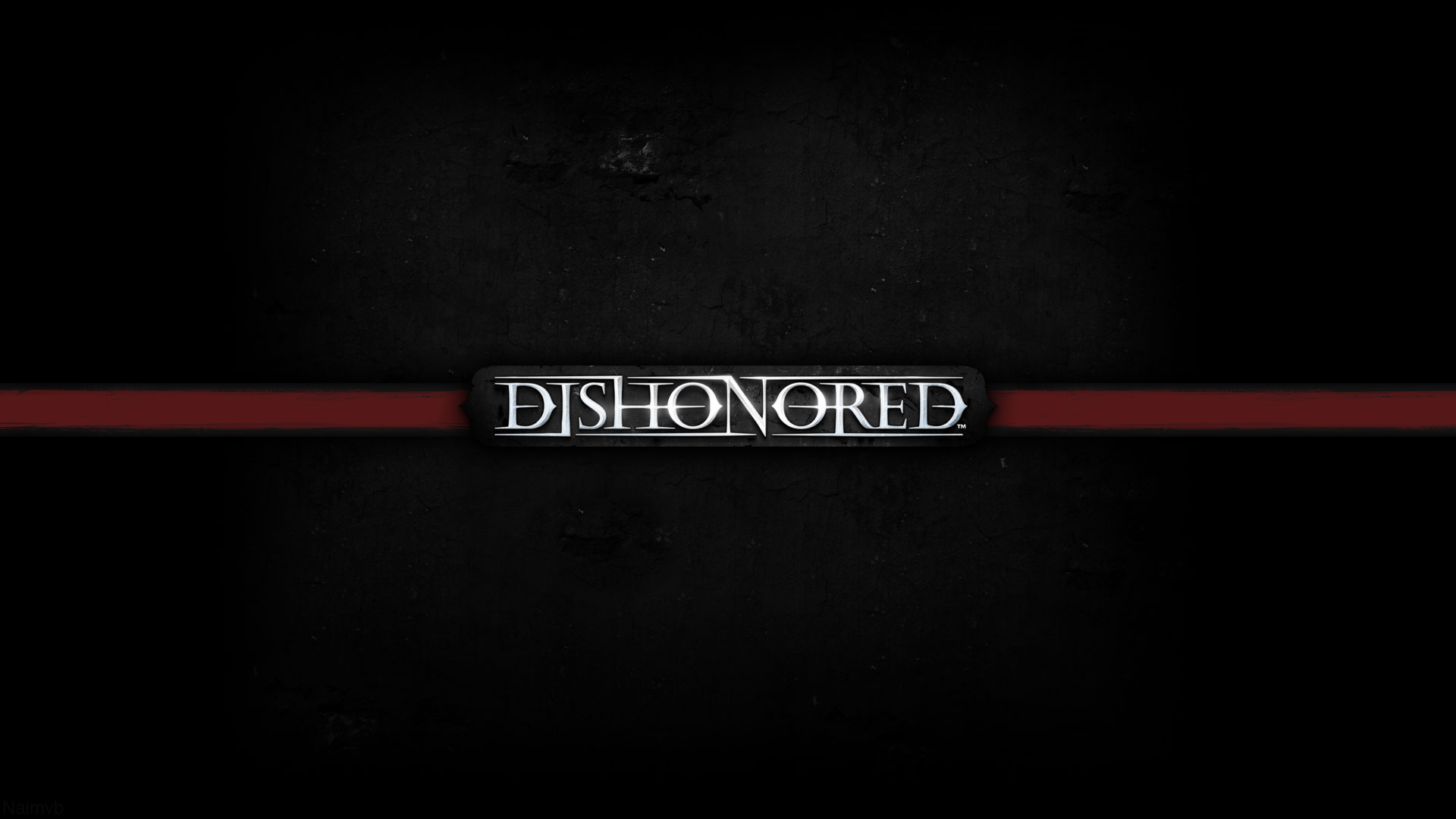 Dishonored Abstract Game Logo Background Wallpaper